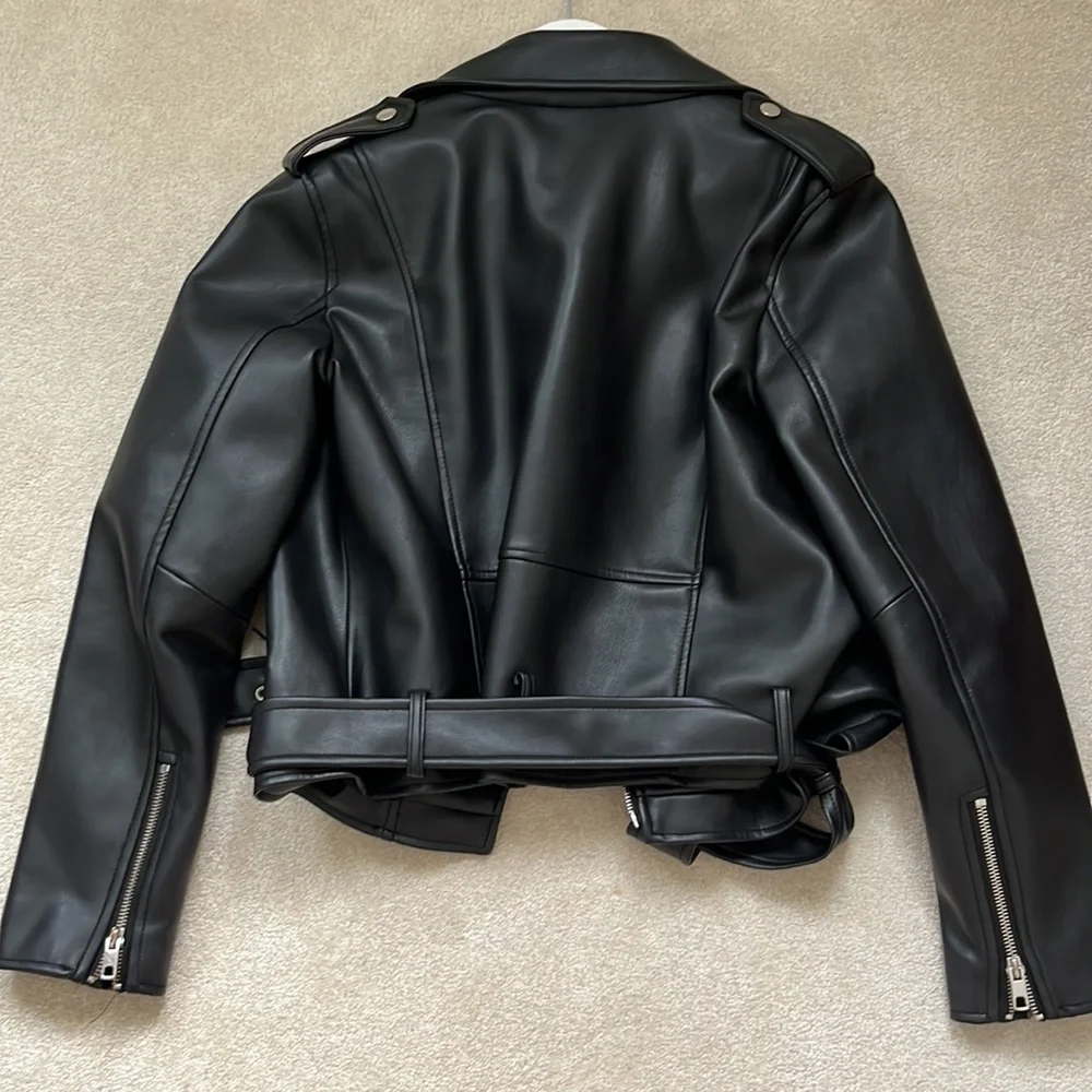 COPY - Zara leather jacket (fake leather) - Picture 4 of 6